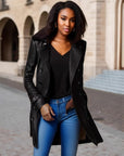 Women's Coat Long Winter Faux-Fur Hooded | Outerwear - Image 2