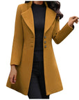 Women's Coat Tailored Long | Outerwear - Image 3