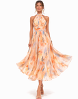 Women's Homecoming Dress Long Sleeve Maxi | Floral Dress - Image 2