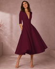 Women's Homecoming Dress Midi | Classic Elegance