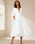 Women's Homecoming Dress Midi | Classic Elegance