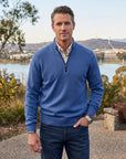 Zayne | Half Zip Men's Sweater for Versatile Wear