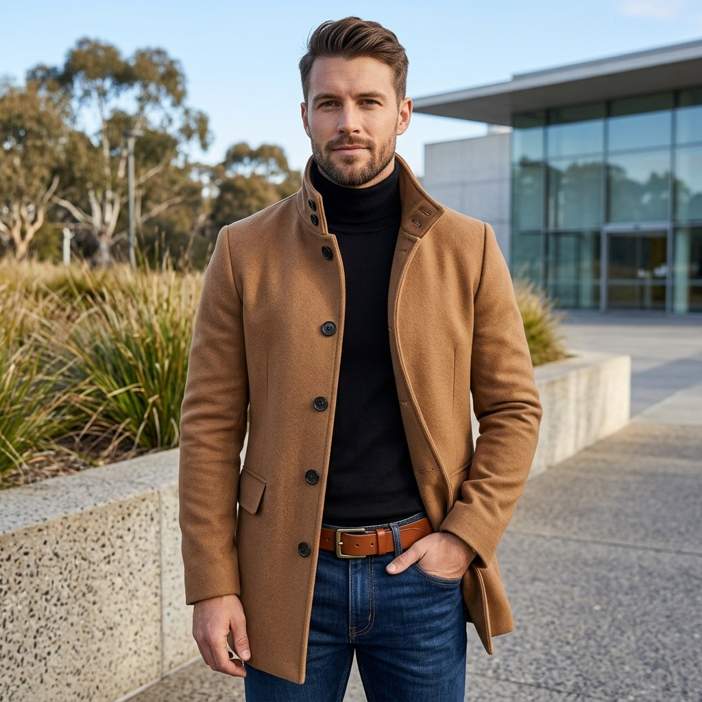 Callum | Tailored Men’s Coat for Modern Elegance