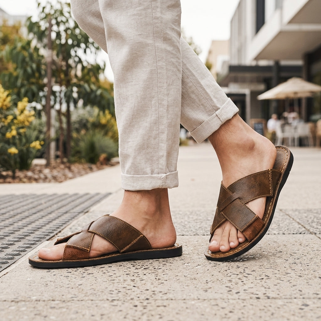 Hunter | Men's Sandals – Open Toe Mules