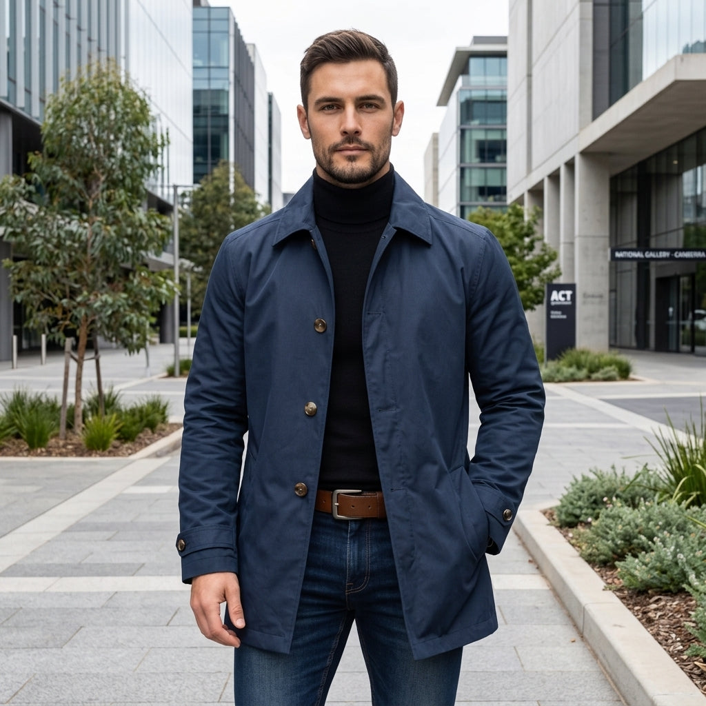 Digby | Men's Coat for Weather-Resistant Design