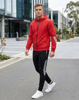 Flynn | Men's Tracksuit – Hooded Jacket & Slim-Fit Joggers for All Activities