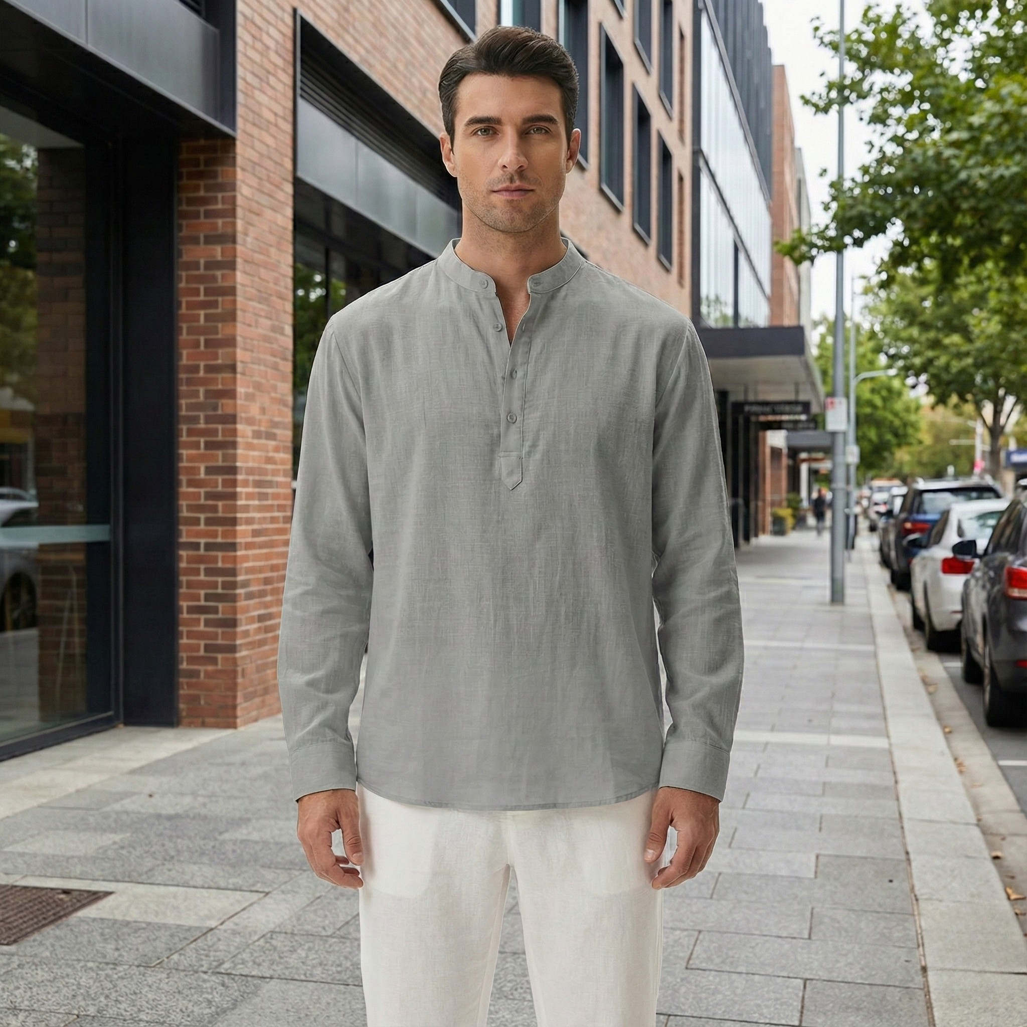 Aiden | Long Sleeve Shirt for Men