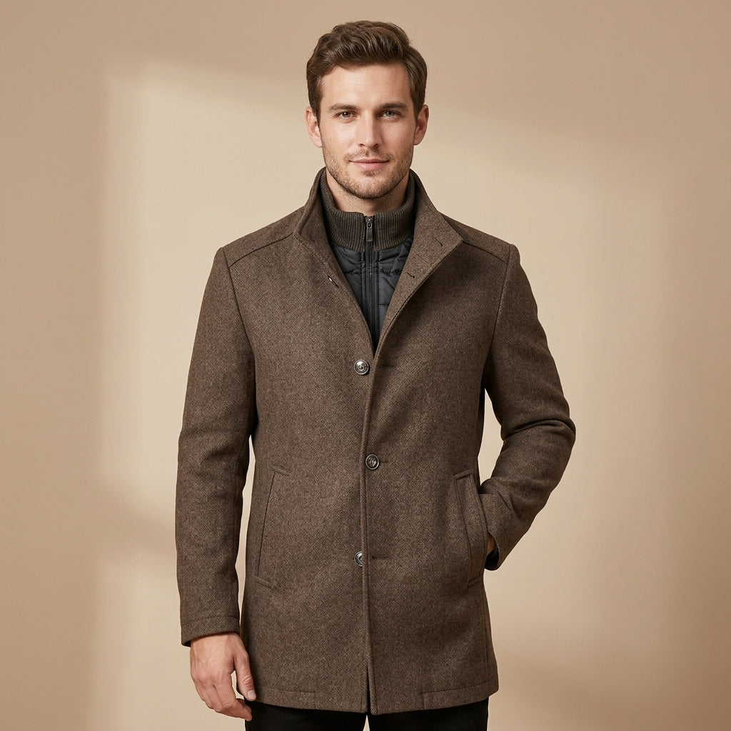 Lachlan | Men's Coat with Cold-Weather Warmth