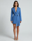 Wren | Women's Blazer Mini Dress with Cinched Belt