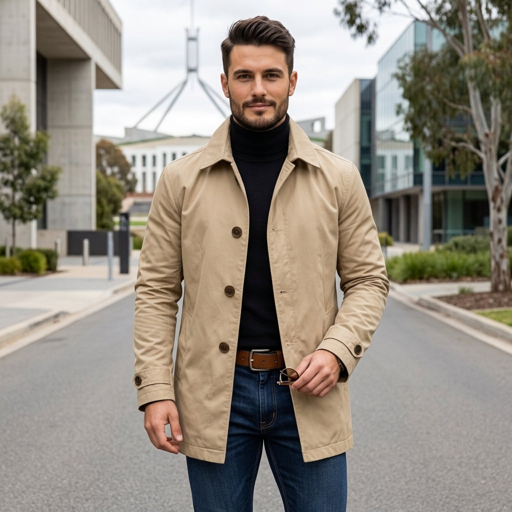 Digby | Men's Coat for Weather-Resistant Design