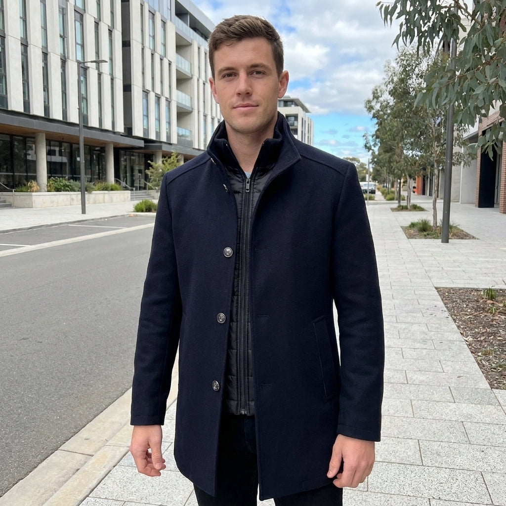 Lachlan | Men's Coat with Cold-Weather Warmth