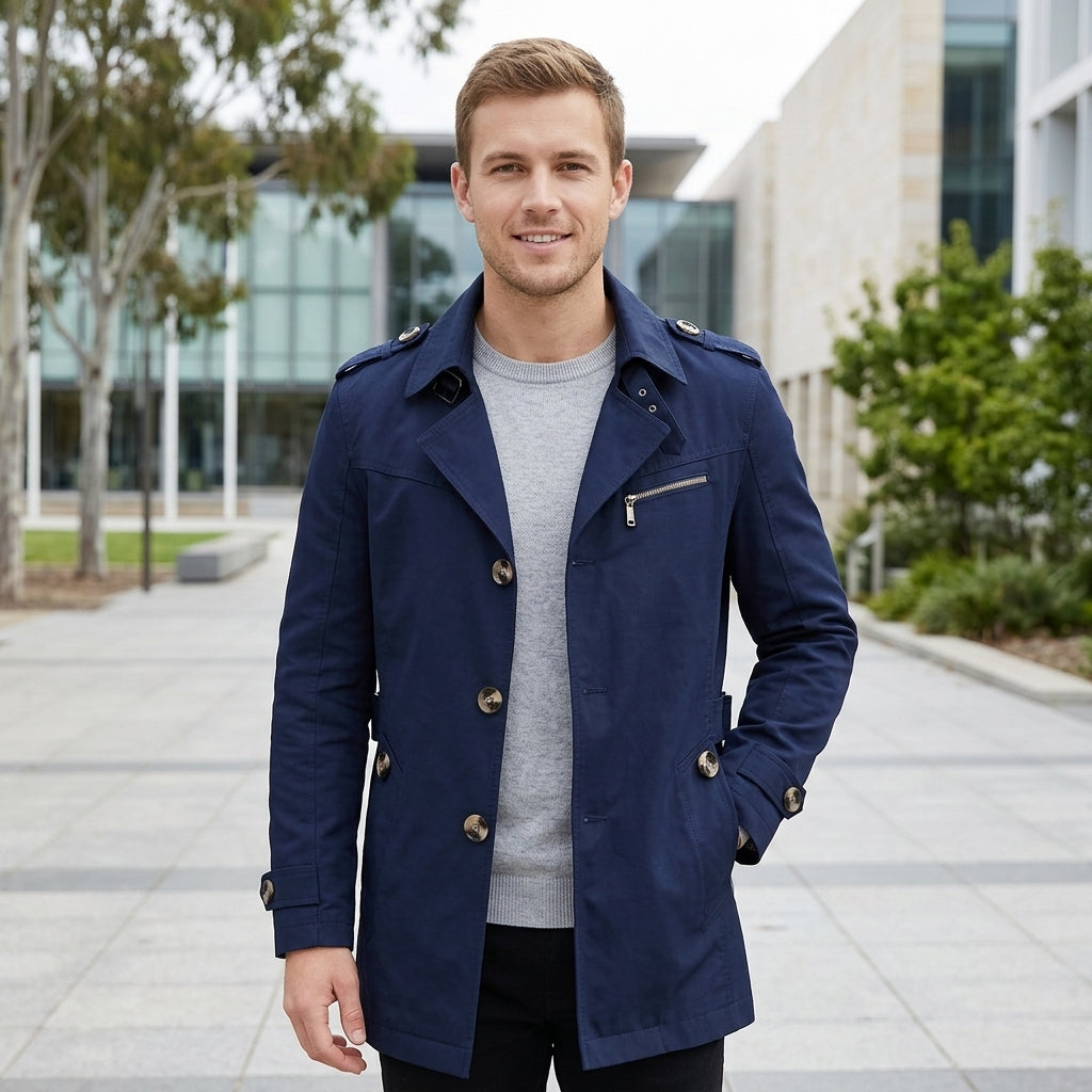 Hugo | Men's Coat Classic Trench Style