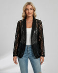 Indie | Floral Lace Summer Women's Blazer