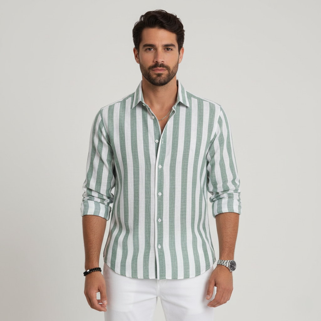 Mason | Men's Shirts with Striped Design