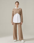 Evangeline | Elegant Three-Piece Women’s Set for Modern Style