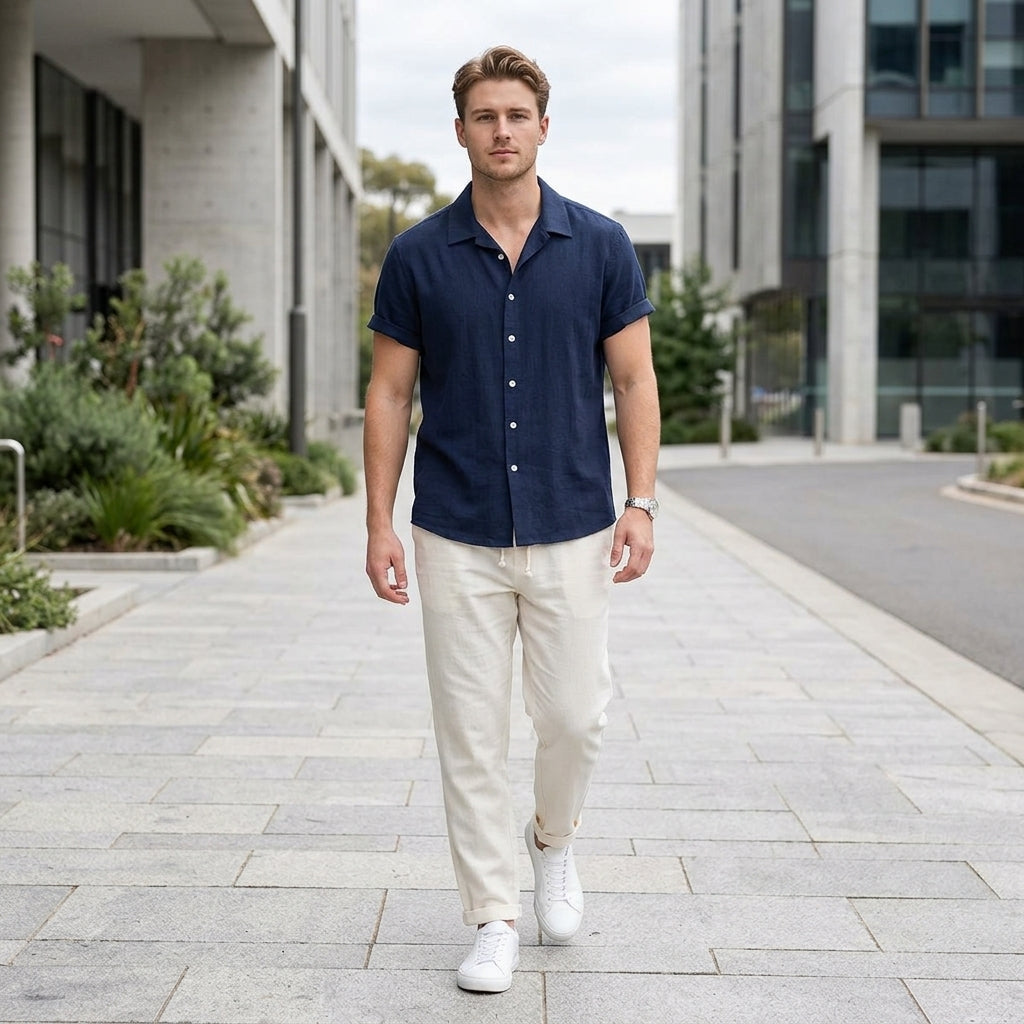 Nash | Linen Men’s Set for Refined Summer Style