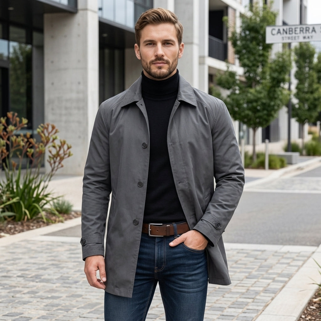 Digby | Men's Coat for Weather-Resistant Design