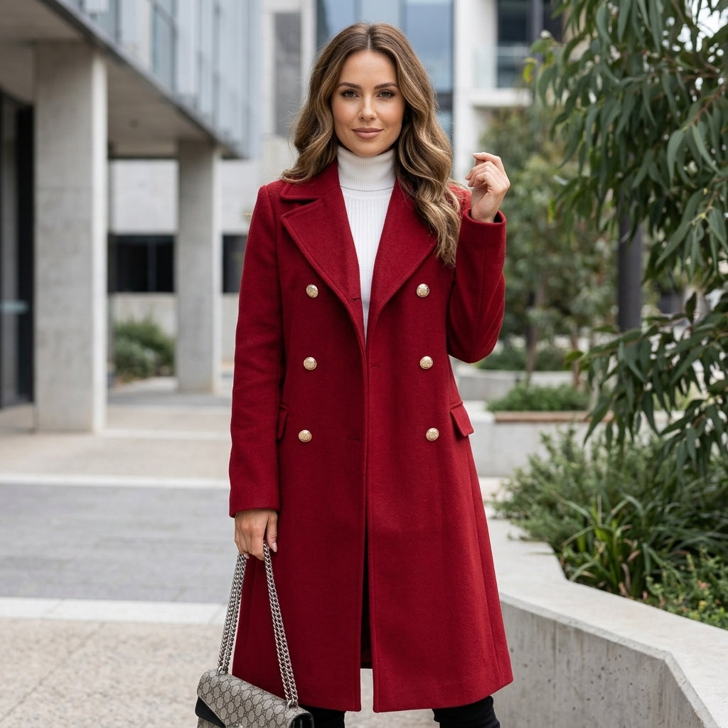 Elara | Long Women’s Trench Coats for Elegant Style