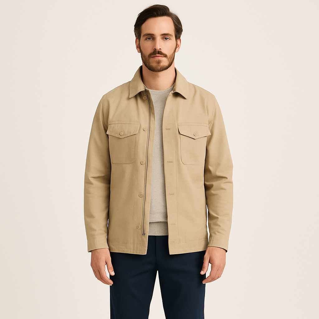 Liam - Spring Jacket With Front Pockets
