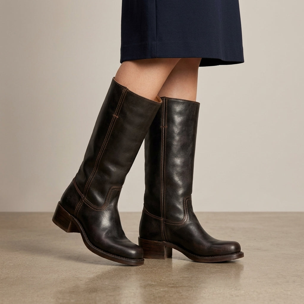 Veda | Knee-High Women’s Boots with Elegant Style