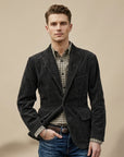 Archie | Corduroy Men's Coat & Vest Set