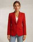 Amelia | Elegant White Women's Blazer