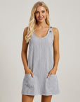 Evangeline | Women's Striped Summer Dress with Pockets