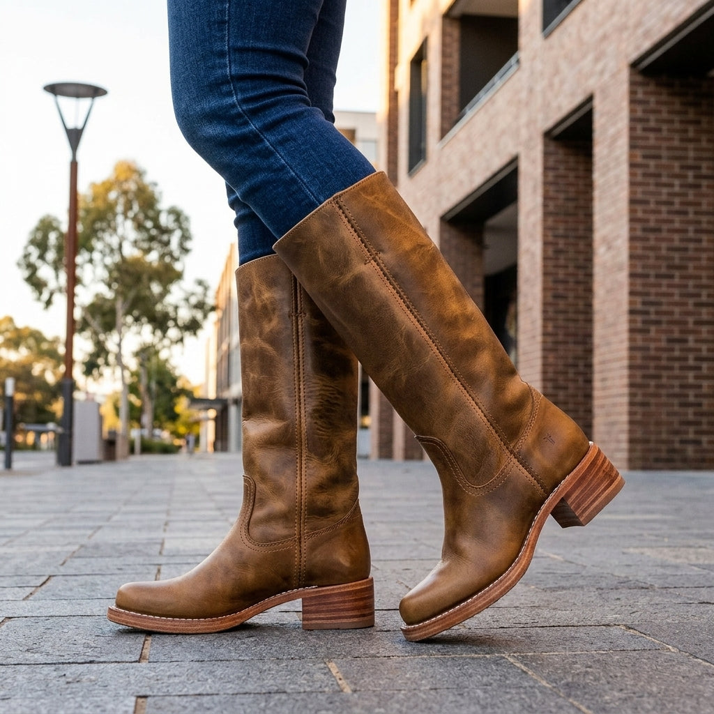 Veda | Knee-High Women’s Boots with Elegant Style