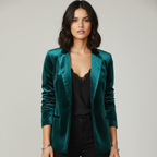 Mia | Women Elegant Velvet Blazer