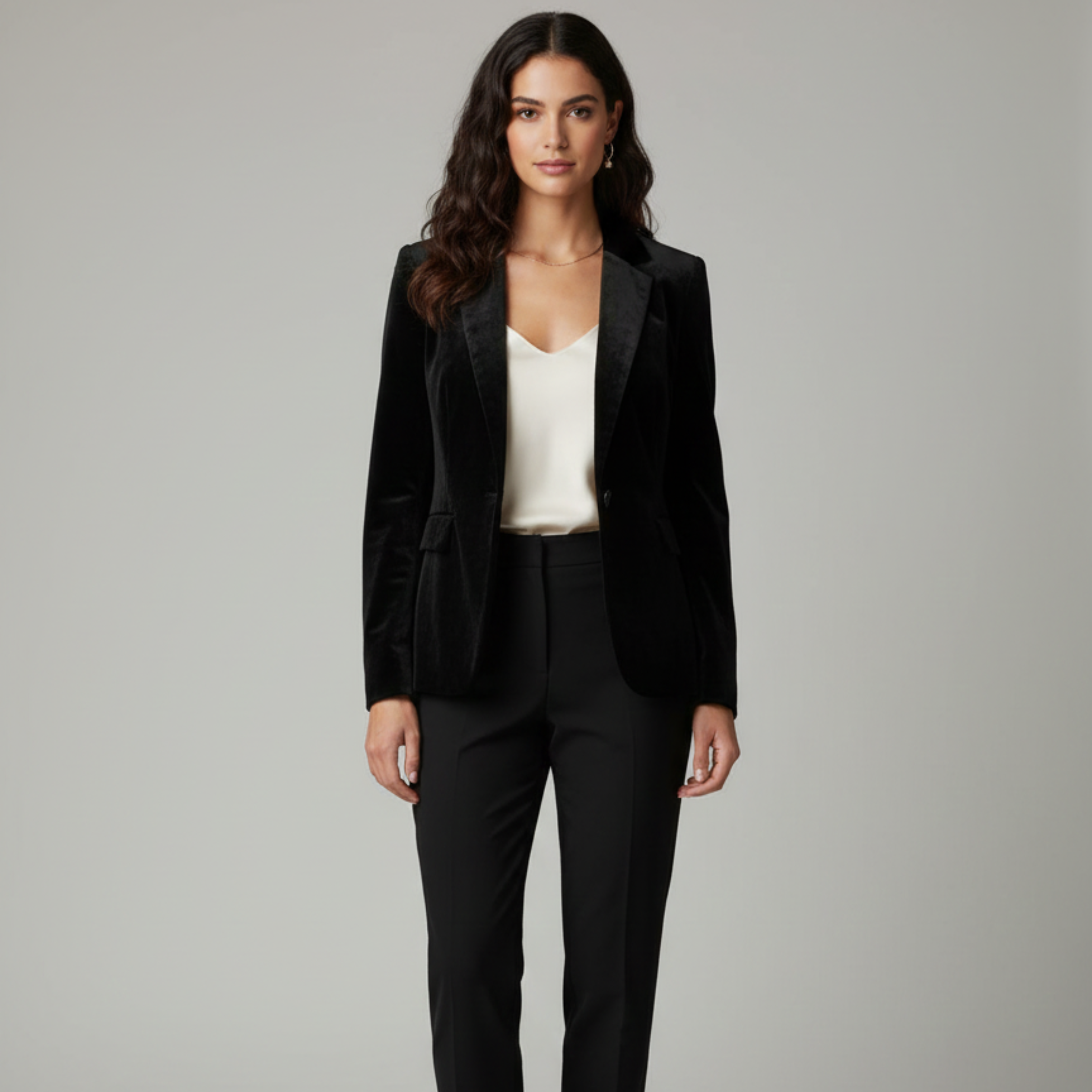 Mia | Women Elegant Velvet Blazer