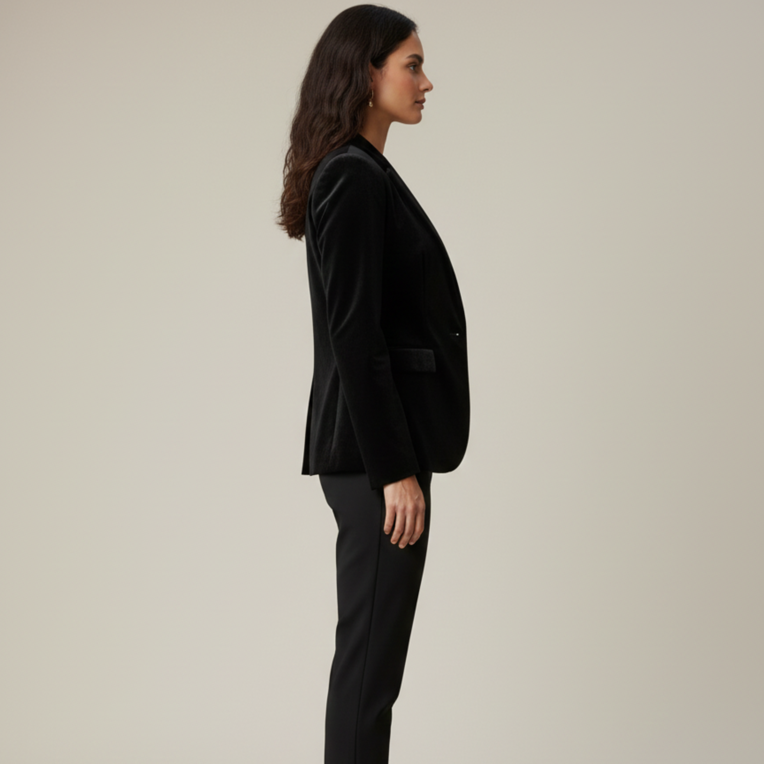 Mia | Women Elegant Velvet Blazer