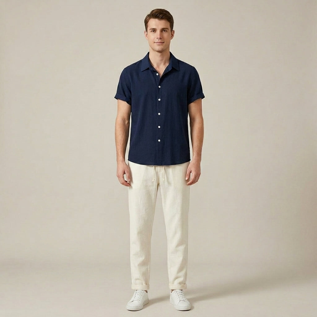 Nash | Linen Men’s Set for Refined Summer Style