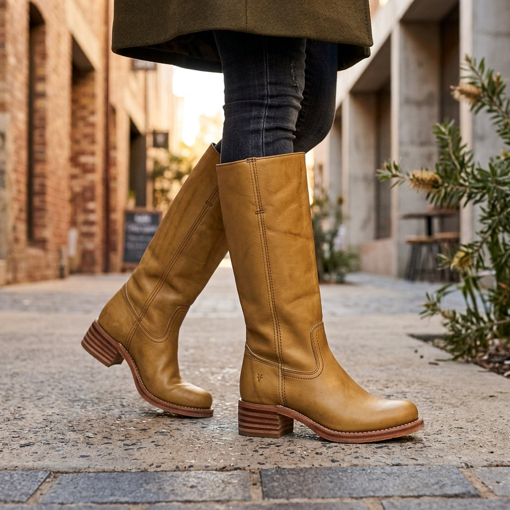 Veda | Knee-High Women’s Boots with Elegant Style