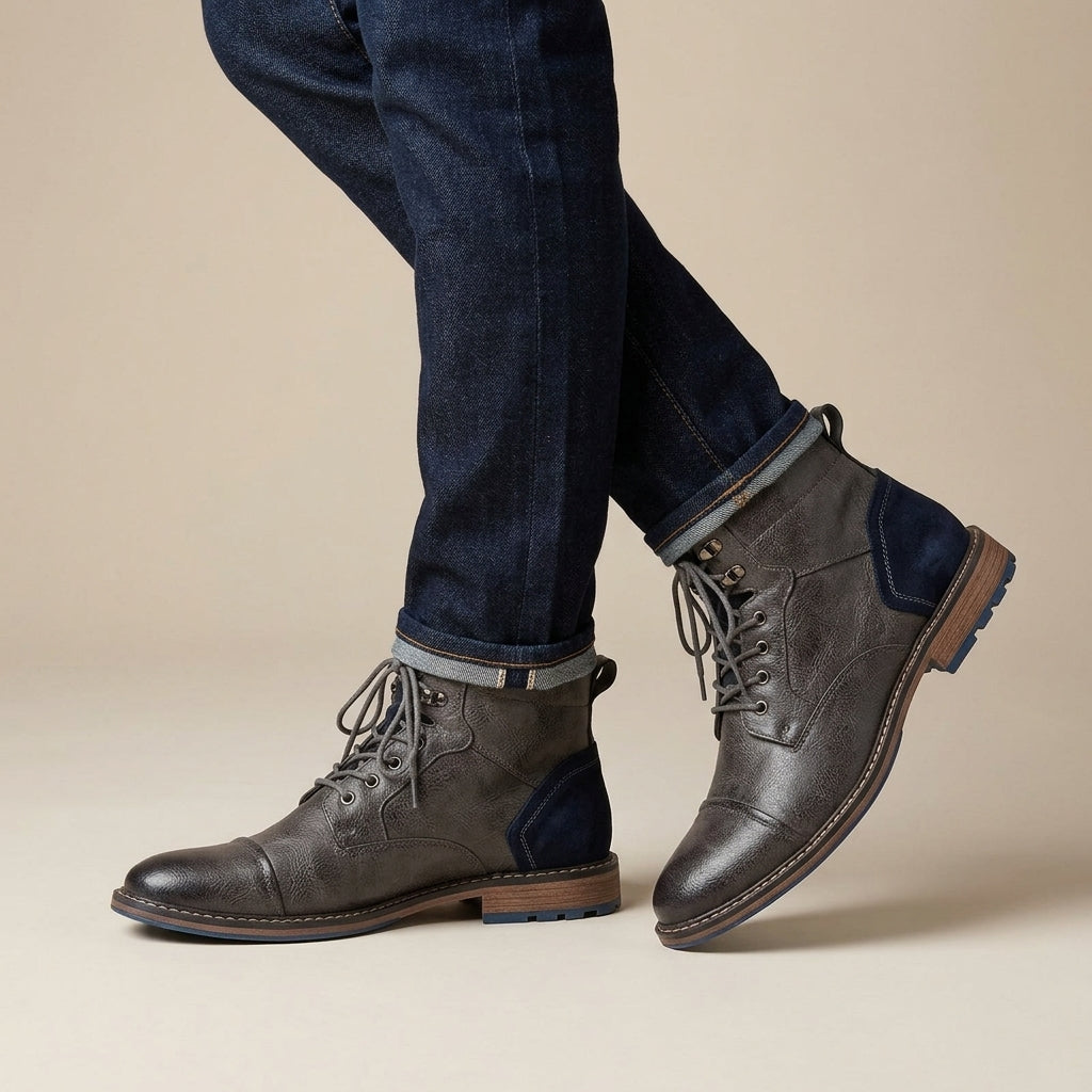 Knox | Rugged Men’s Shoes with Modern Ankle Design