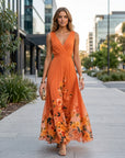 Isla | Floral A-Line Wedding Guest Dress