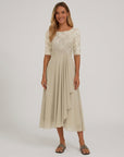 Chloe | Lace & Chiffon A-Line Wedding Guest Dress