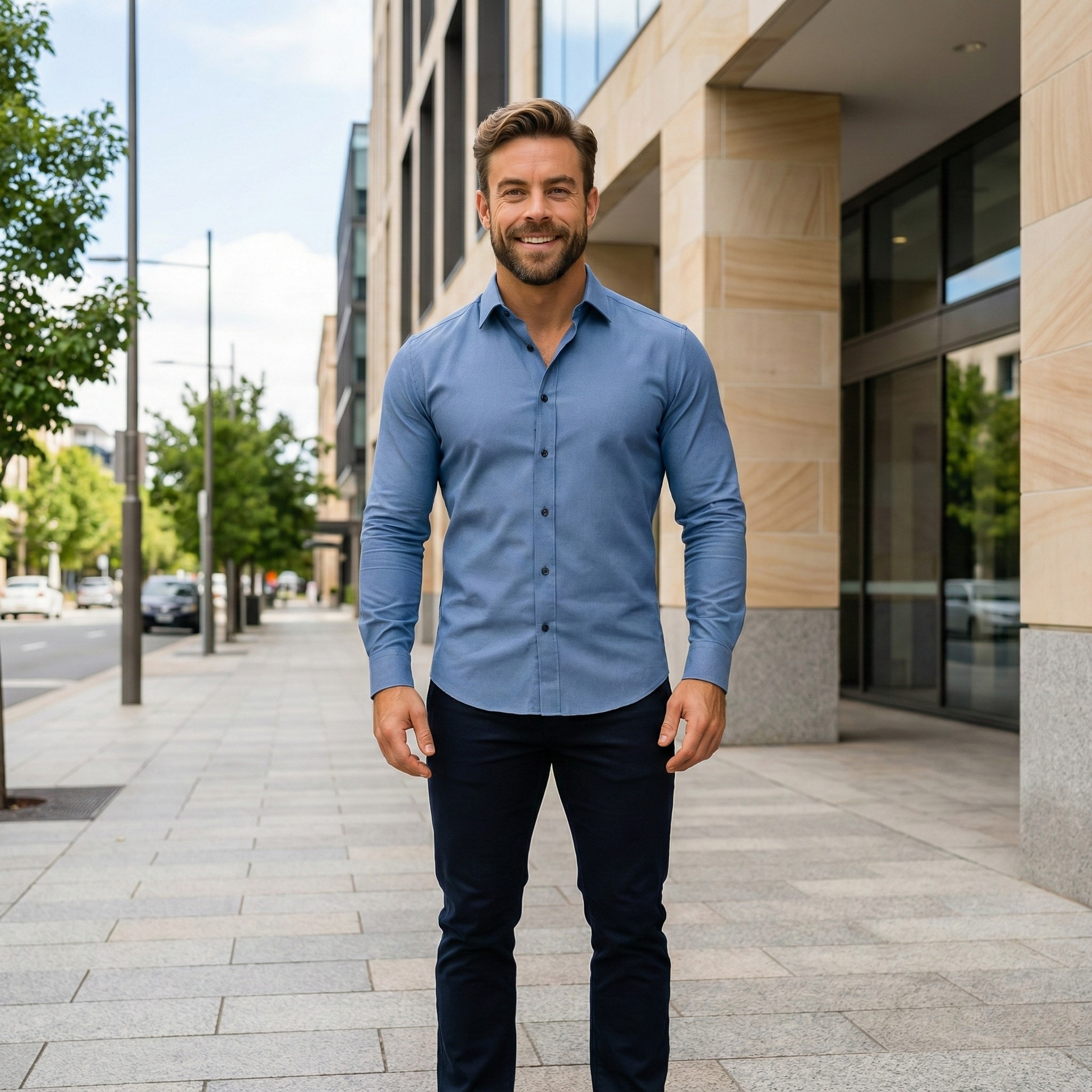 Michael | Wrinkle-Resistant Shirt for Men