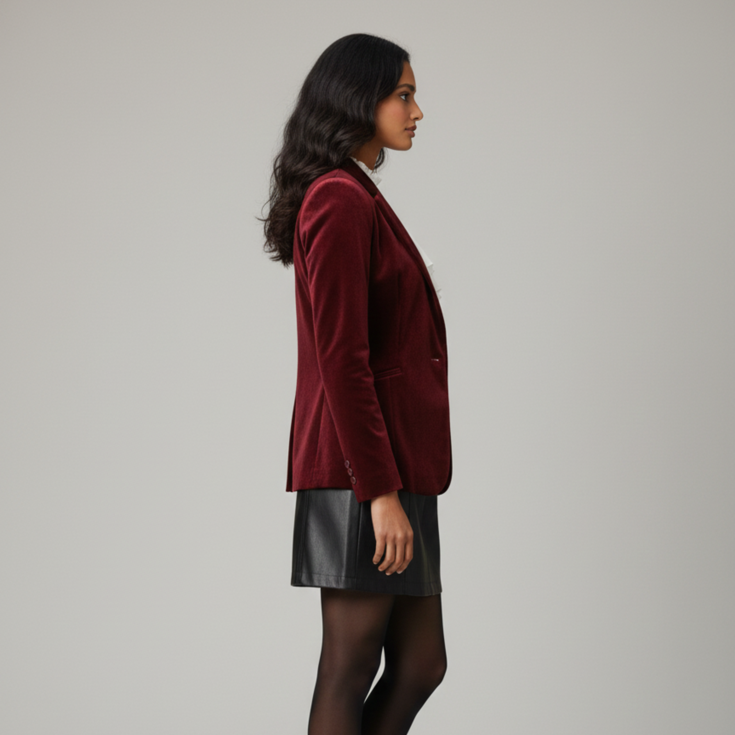 Mia | Women Elegant Velvet Blazer