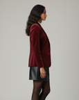 Mia | Women Elegant Velvet Blazer