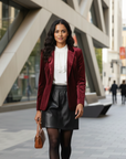 Mia | Women Elegant Velvet Blazer