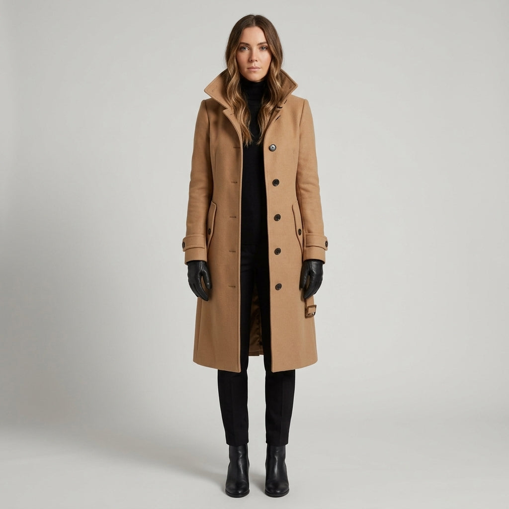 Sophia | Long Warm Trench Coat Women
