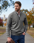 Zayne | Half Zip Men's Sweater for Versatile Wear