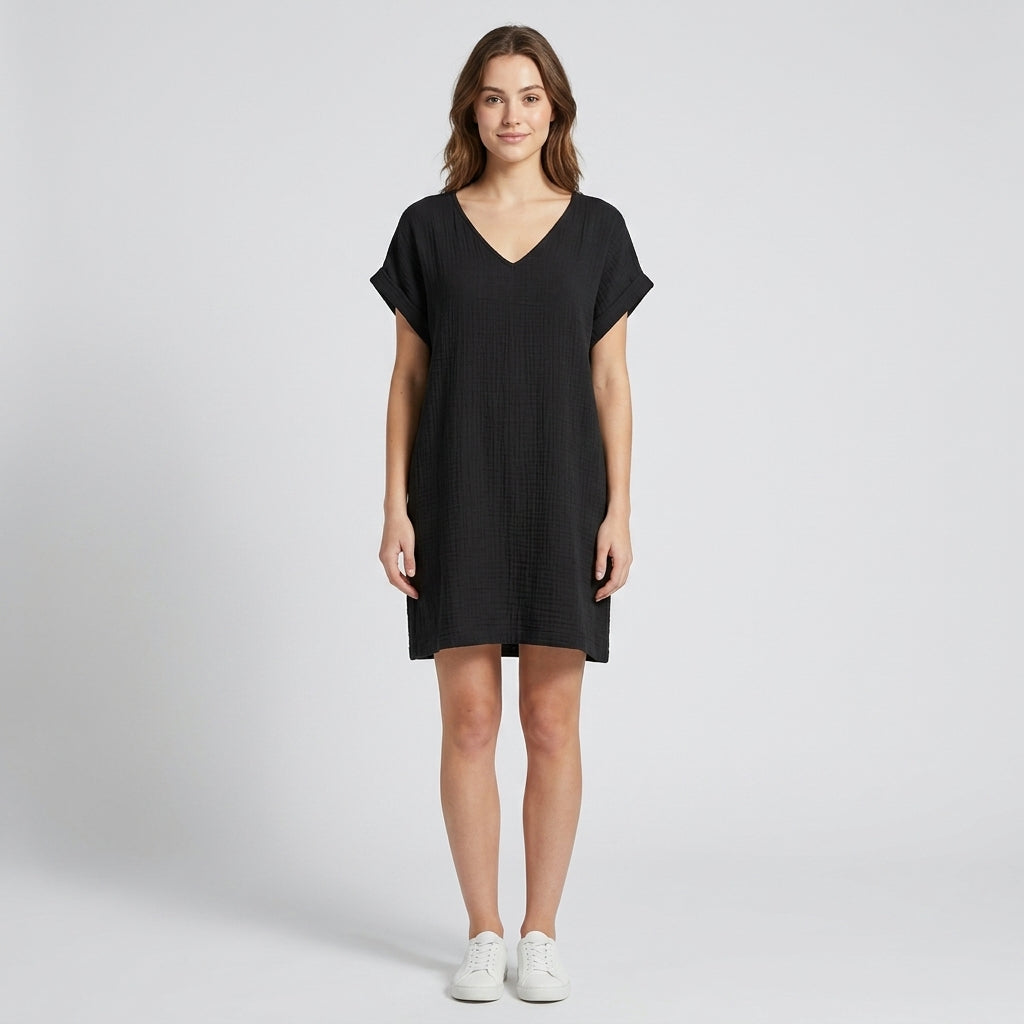 Imogen | Women's Summer Dress in Cotton Linen