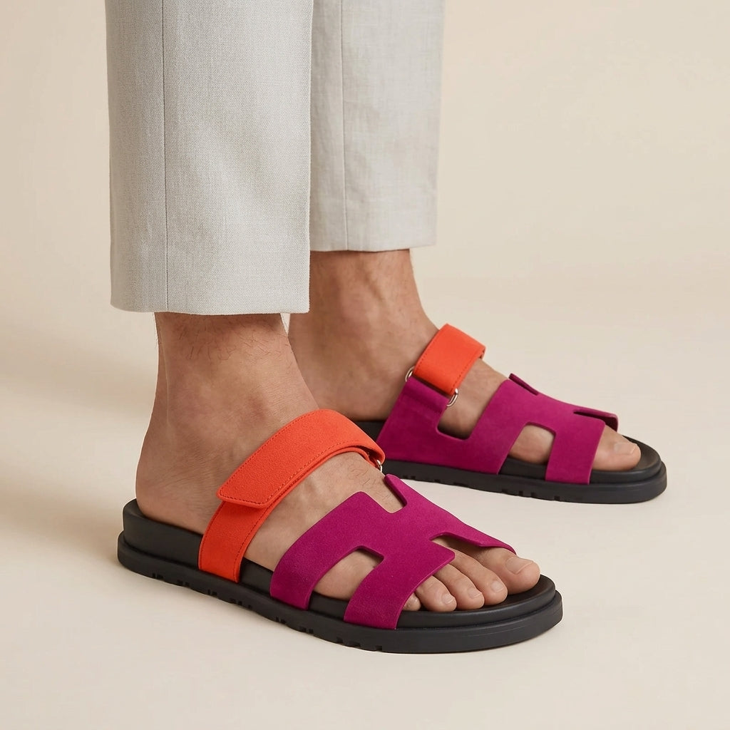 Noah | Men's Sandals – Leather Summer Slides