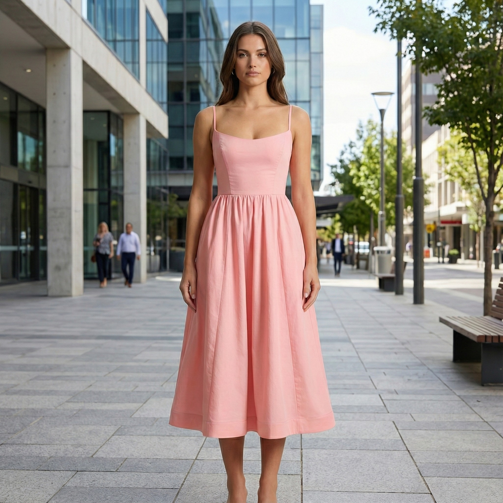 Emma | Elegant Summer Dress for Wedding Guests