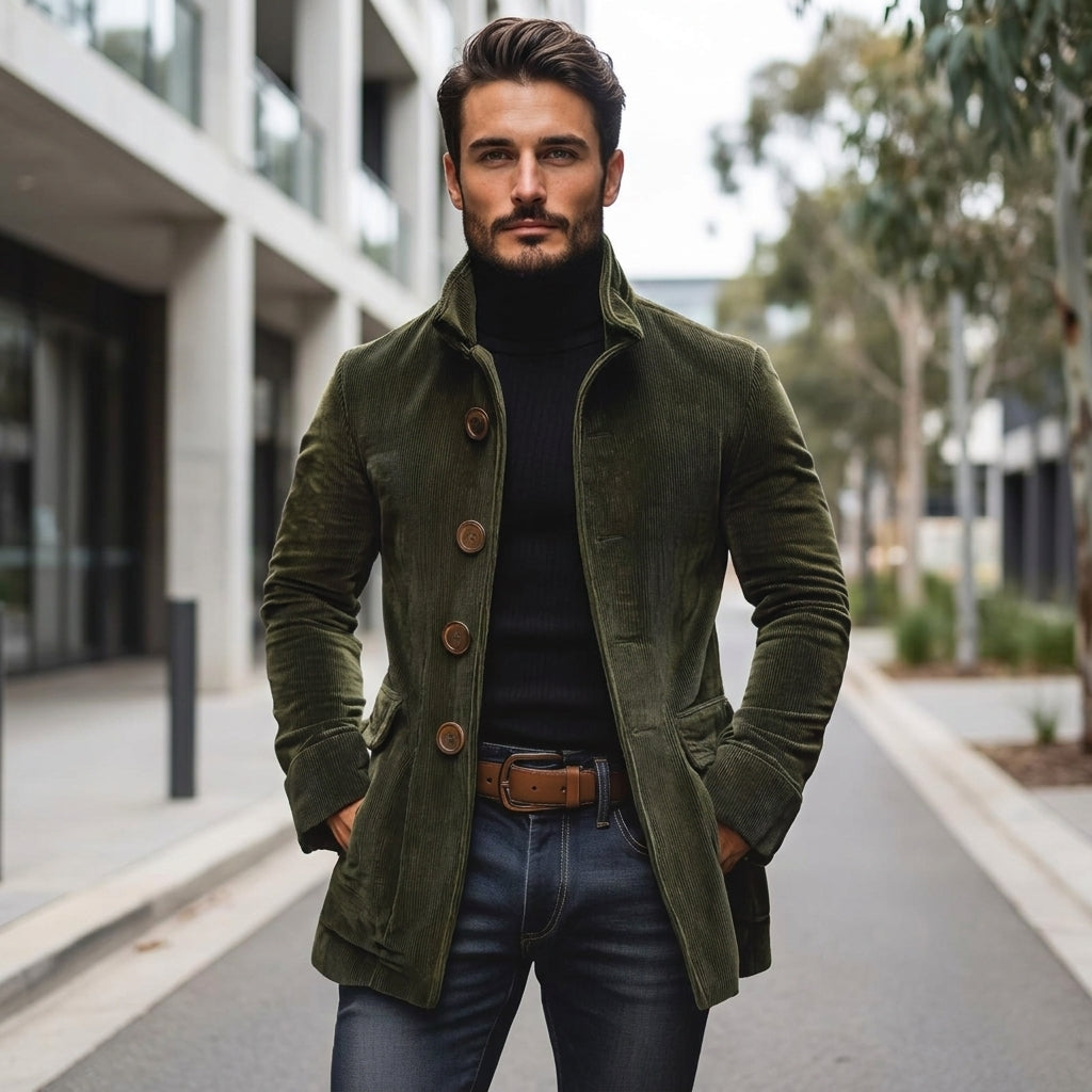Rafferty | Men's Coat Vintage Corduroy Charm