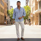 Mason | Men's Shirts with Striped Design