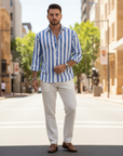 Mason | Men's Shirts with Striped Design