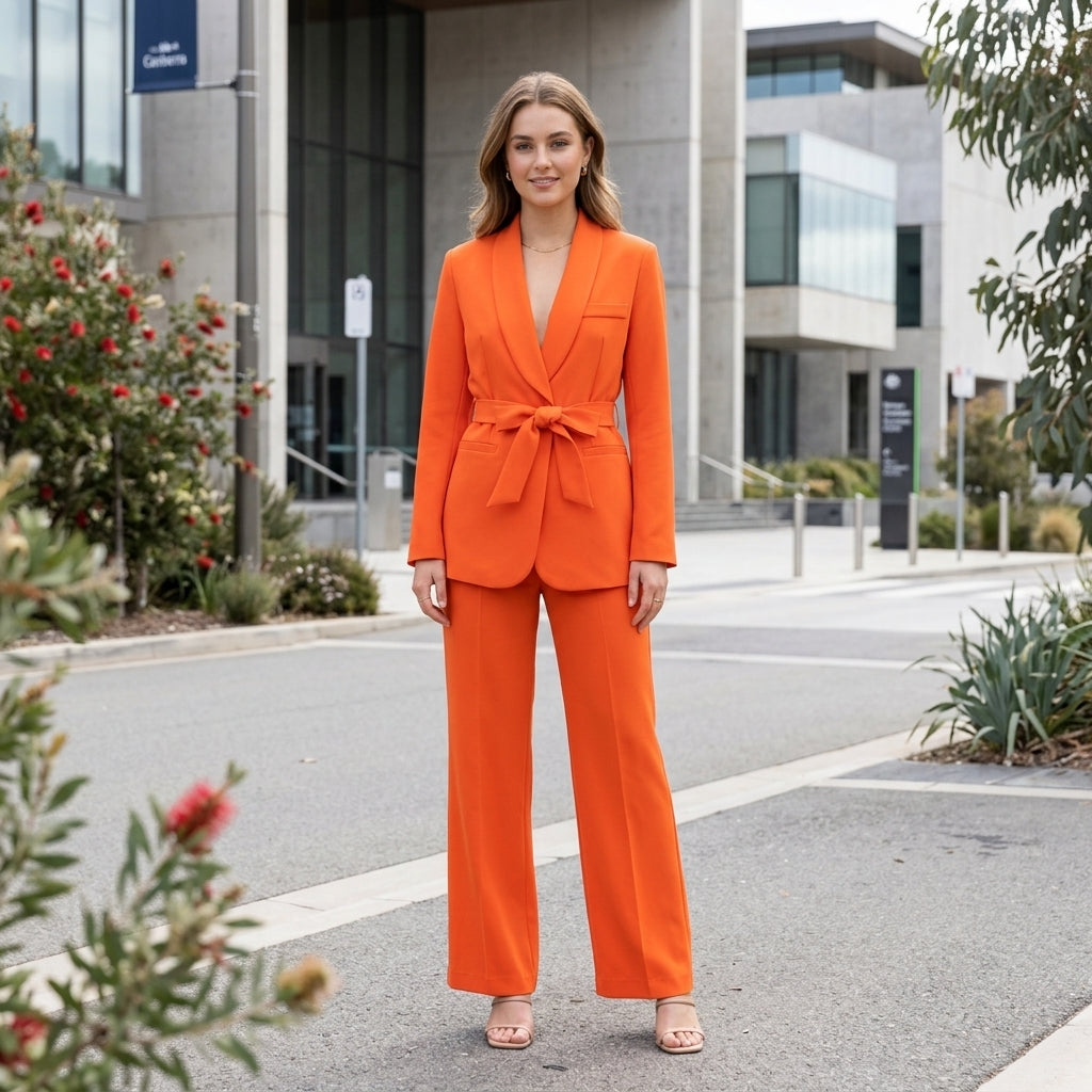 Aria | Women's Blazer &amp; Wide-Leg Trouser Suit