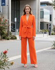 Aria | Women's Blazer & Wide-Leg Trouser Suit